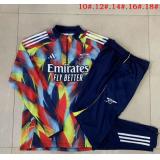 Chándal Arsenal 2025/26(Yellow with red Half zipper ) - NIÑOS